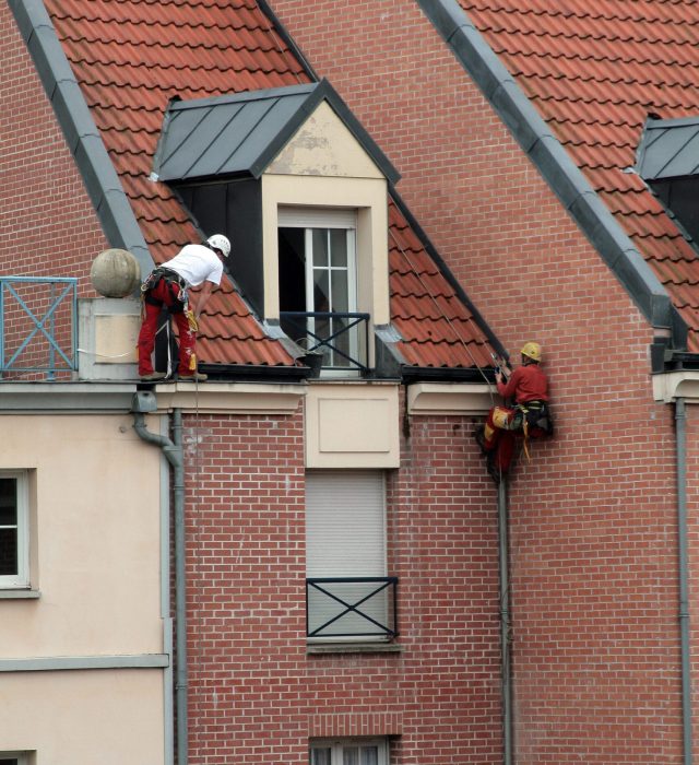 Réparation toiture façade
